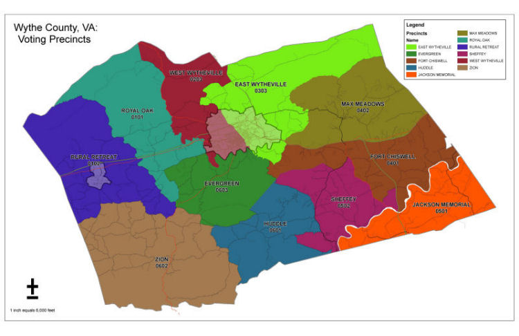 Wythe County Va Gis Where To Vote